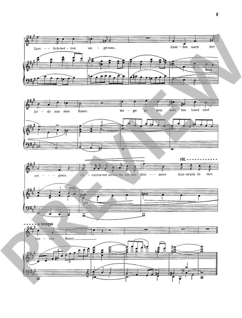 Drei Rilke-Lieder op. 16